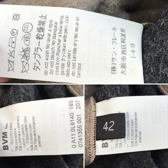 Les Copains Gray Brown Suit 2pc Skirt Career Set - Picture 4 of 7